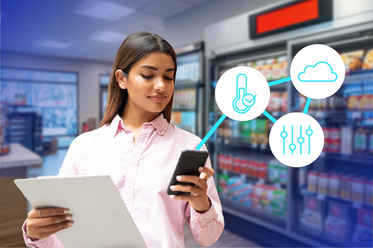 Gain a competitive advantage with cloud-enabled refrigeration controls.